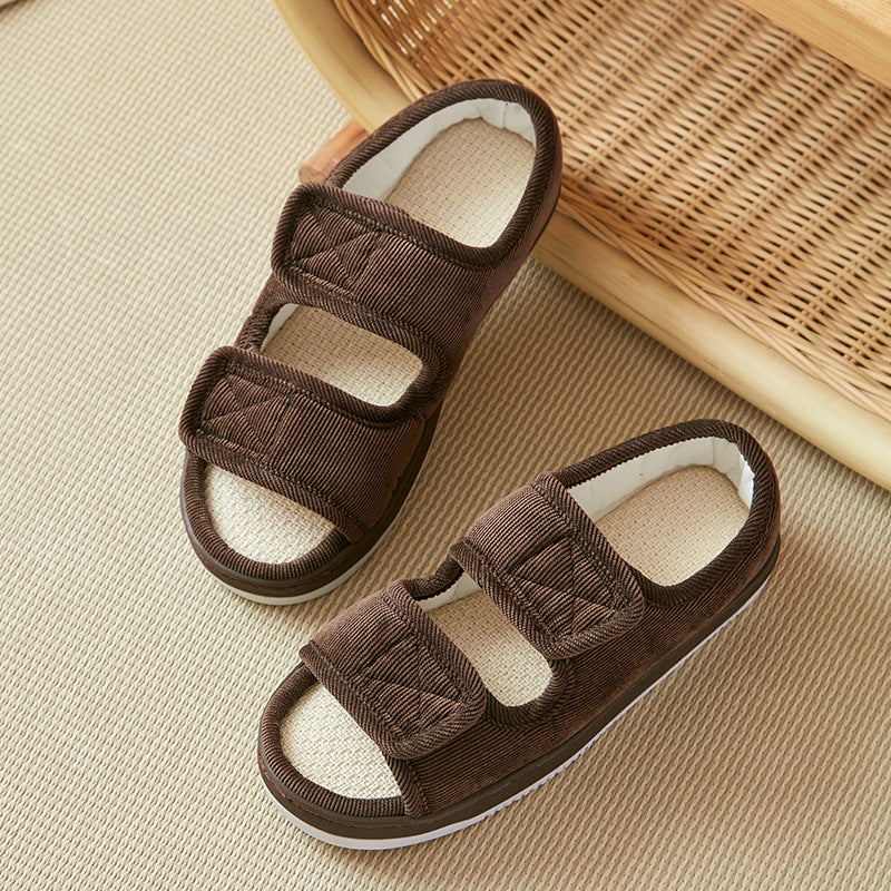 Seniors Comfort Sandals Extra Wide – Non-Slip for Swollen Feet