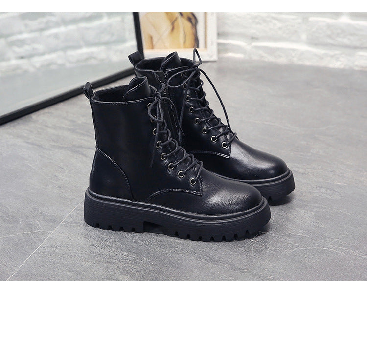 Damen Martin Boots Wasserdicht | Britische Retro Stiefeletten