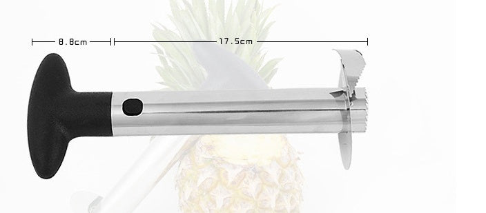 Stainless Steel Pineapple Corer - 3-in-1 Peeler, Corer, Slicer