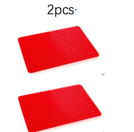 Antihaft Silikon Pyramiden Backmatte – Ofen & BBQ Grillmatte
