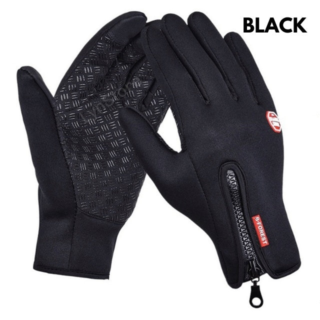 Winter Touchscreen Gloves Waterproof | Motorcycle & Outdoor Fleece Warm Non-slip