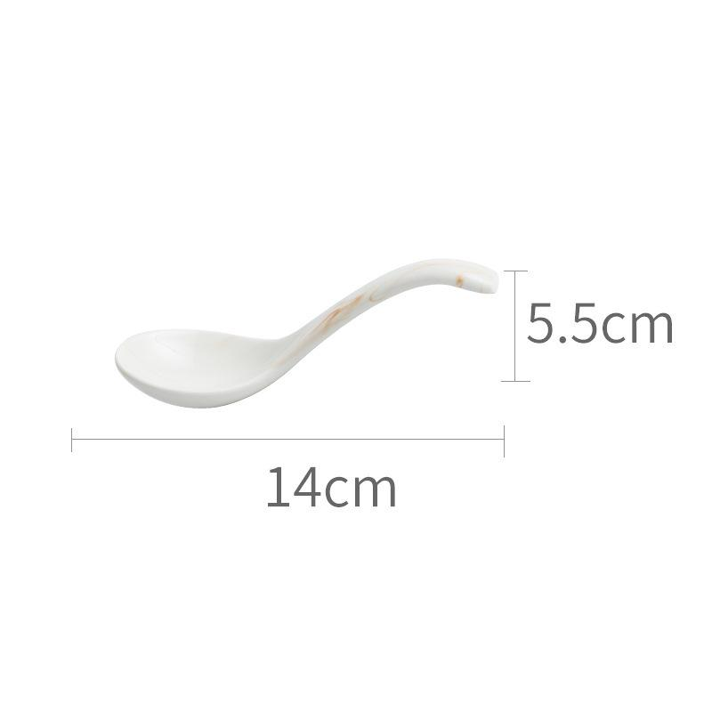 Keramik Schalen Teller Marmor | Elegantes Geschirr Set modern