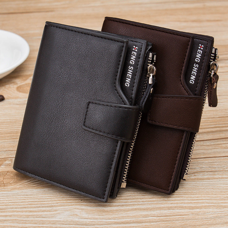 Men's Portrait Wallet | Korean Style | Slim Wallet