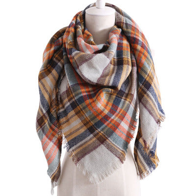 Damen Dreiecksschal Elegant | Herbst Winter Schal Stola