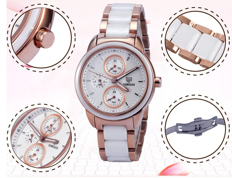 Elegant Ladies Bracelet Watch | Modern Quartz Fashion Watch