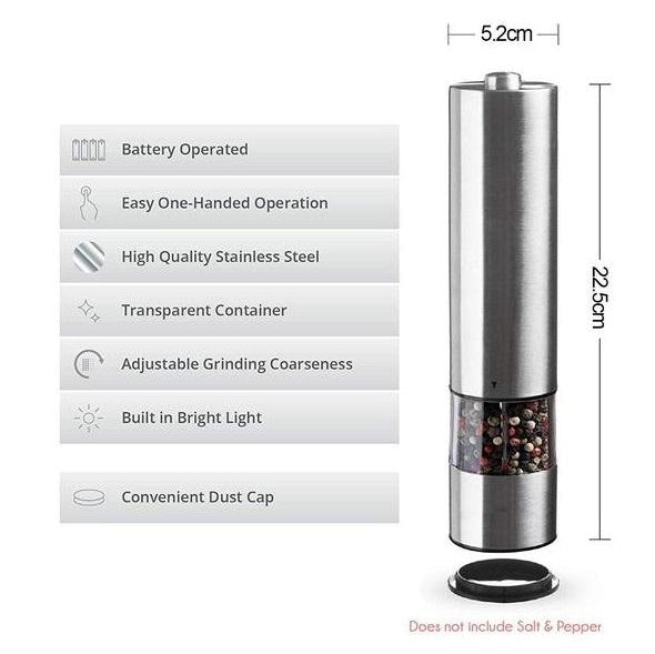 Electric Spice Grinder Stainless Steel | Powerful Kitchen Grinder