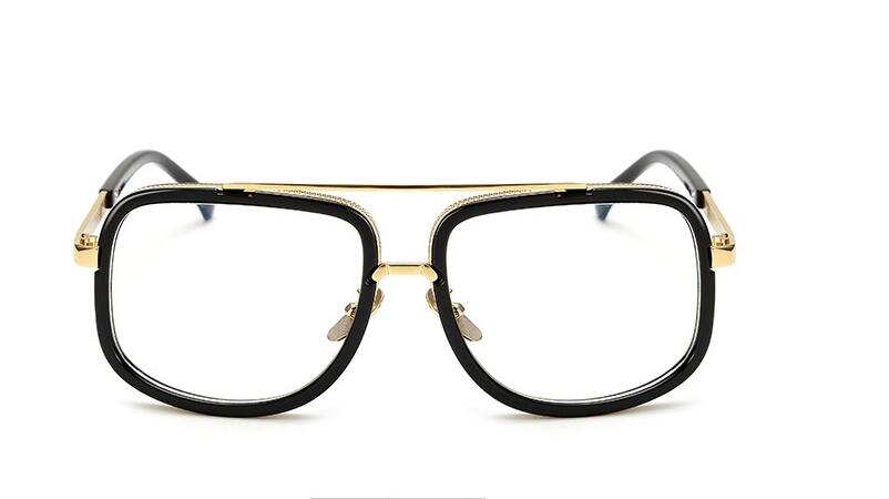 Flat Top Sonnenbrille | Eckig | Luxus Designer Unisex