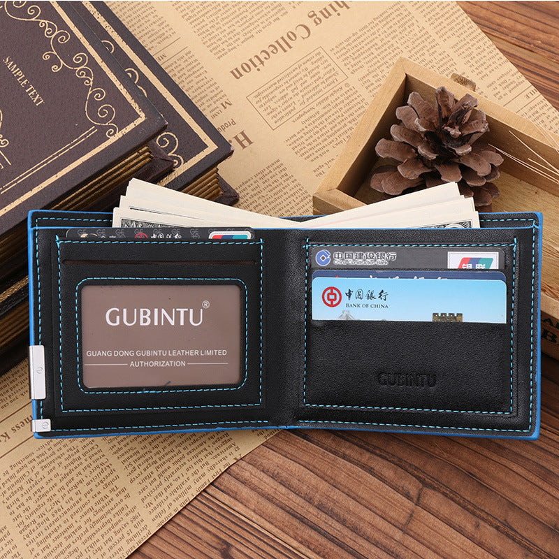 Men's Leather Wallet | Compact | Elegant Bi-fold