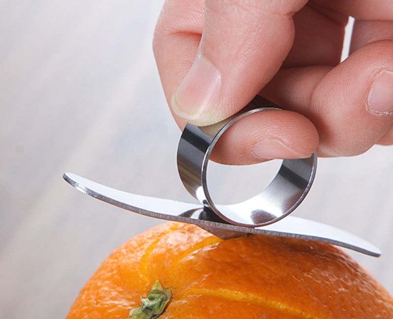 Finger Peeler Ring Stainless Steel | Peeler Fruit Vegetable Kitchen