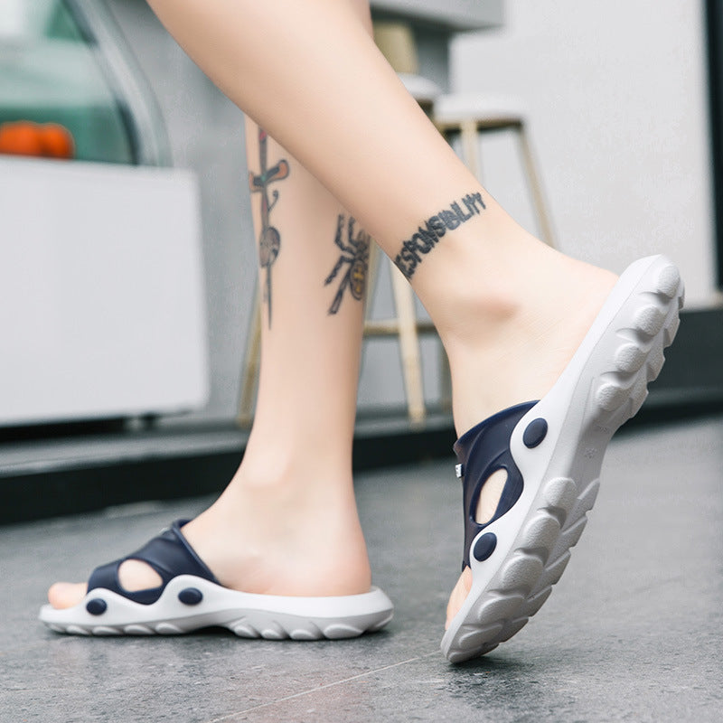 Men's Bathroom Slippers | Non-Slip & Comfortable Indoor