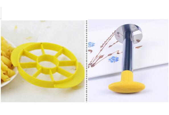 Stainless Steel Pineapple Corer - 3-in-1 Peeler, Corer, Slicer