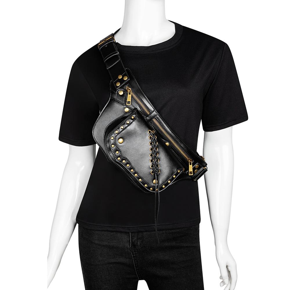 Steampunk Shoulder Bag Men | Vintage Messenger Bag Smartphone