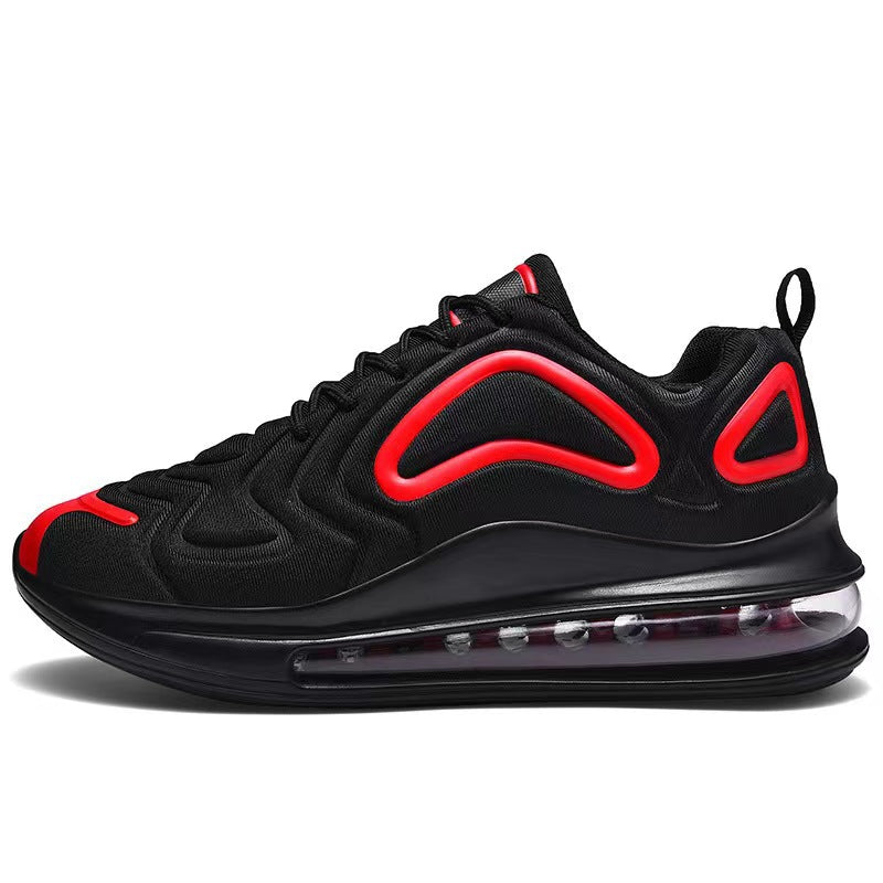 Men's Air Cushion Sneakers Black Breathable Sports Shoes
