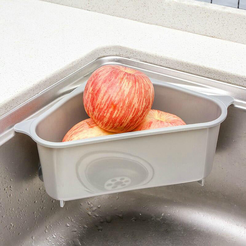 Sink Organizer Triangle – Multifunctional Draining Rack Kitchen