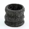 Men's Scarf Striped Fleece Warm Knit Winter Modern