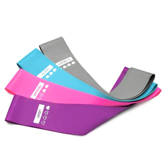 Widerstandsbänder Set Fitness | Booty Bands elastisch für Gym Yoga Training