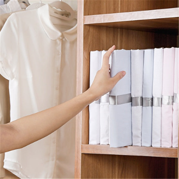 Folding Board Clothing Organizer Wardrobe Quick Tidy Space-Saving