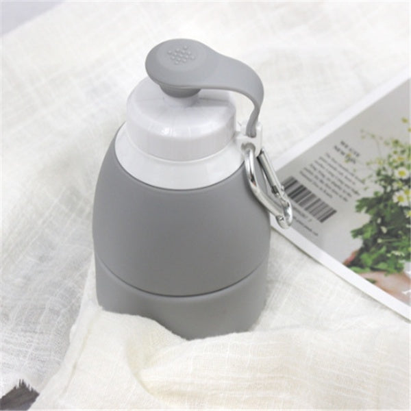 Foldable Silicone Water Bottle Premium – Space-Saving Travel Bottle