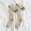 Damen Overknee Socken – Lange Kniestrümpfe High Tube Style