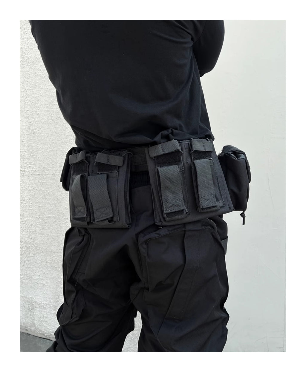 Tactical Belt with Pouch | Multifunctional Utility Belt for Men