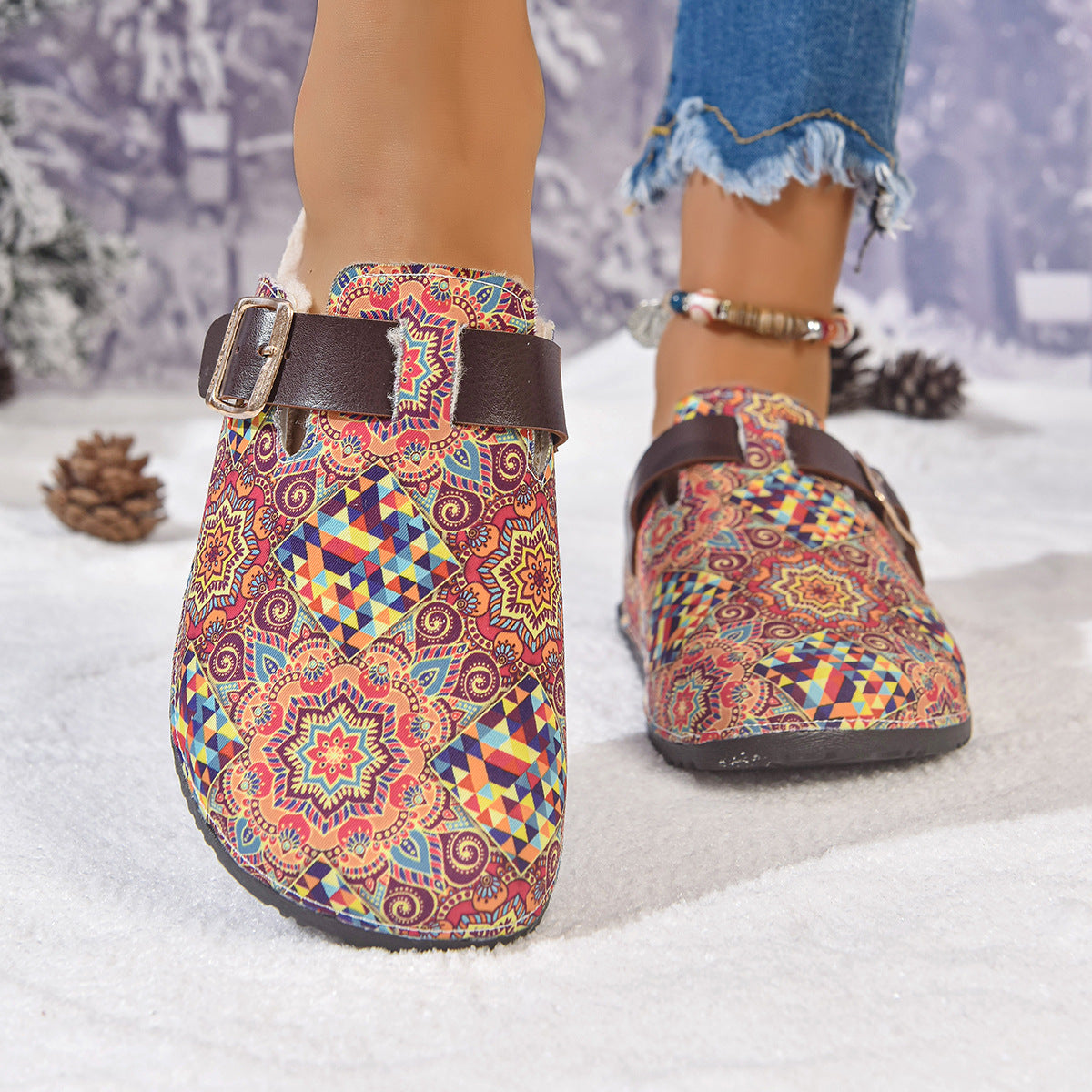 Women's Boho Sandals Ethnic Style - Fashionable Summer Comfort Shoes
