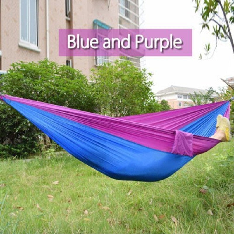 Ultralight Double Camping Hammock made from Parachute Nylon | Portable & Durable Outdoor