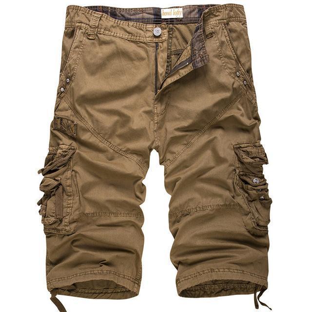 Men's Army Cargo Shorts – Durable Casual Shorts with Pockets