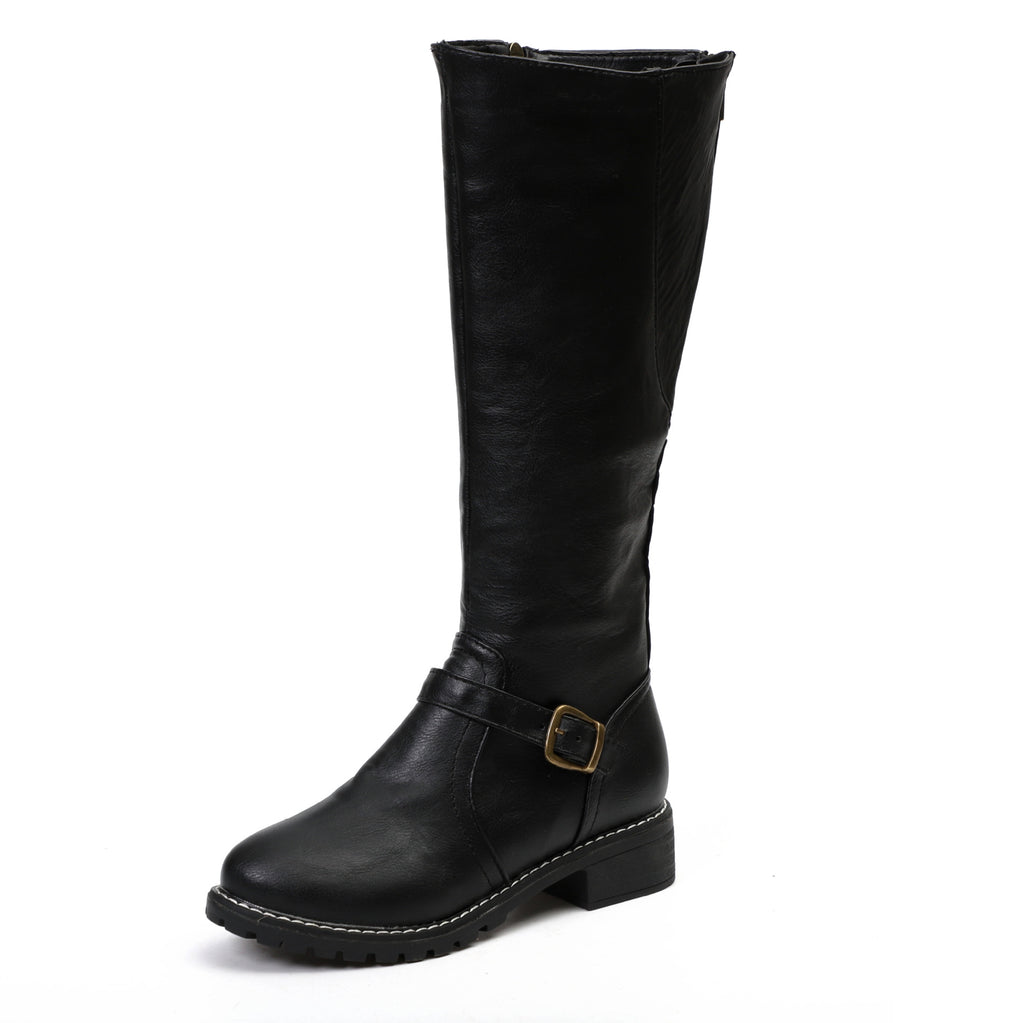 Women's Knight Boots | Elegant Knee-High Heeled Boots