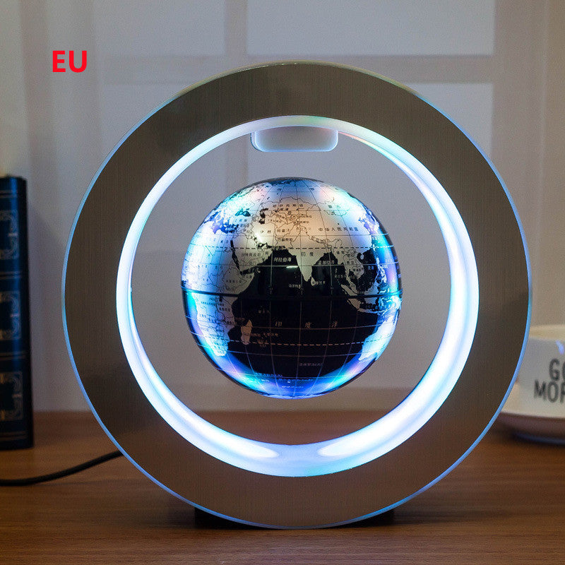 Levitating LED Globe - Magnetic Levitation World Map Lamp