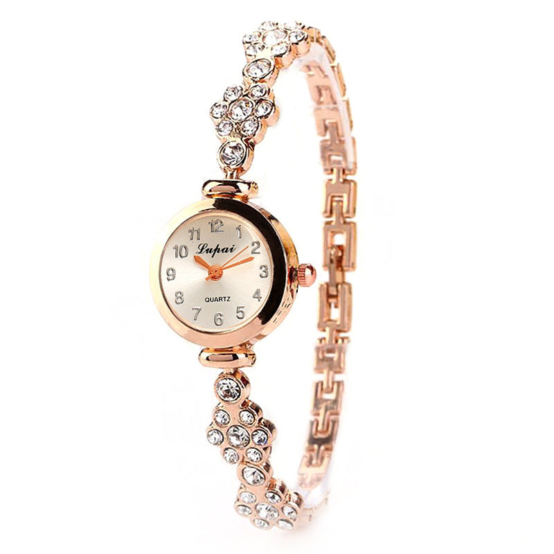 Women's Floral Wristwatch | Elegant Fashion Bracelet Watch