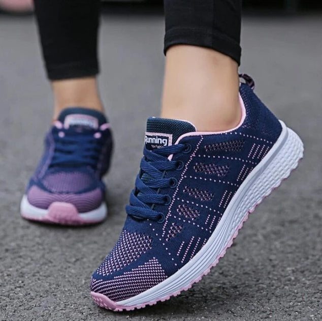 Damen Sport Sneaker – Bequeme Moderne Freizeit Schuhe