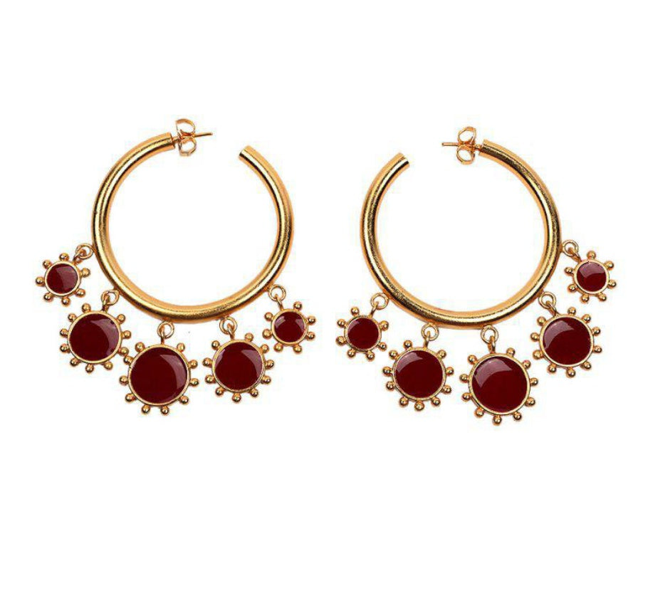 LOVE Statement Earrings - Punk Style Drop Earrings with Modern Design