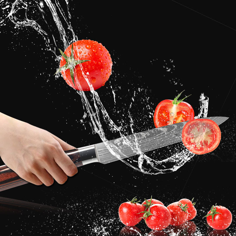 Kitchen Knife Set Stainless Steel | Chef Knife Cleaver Professional