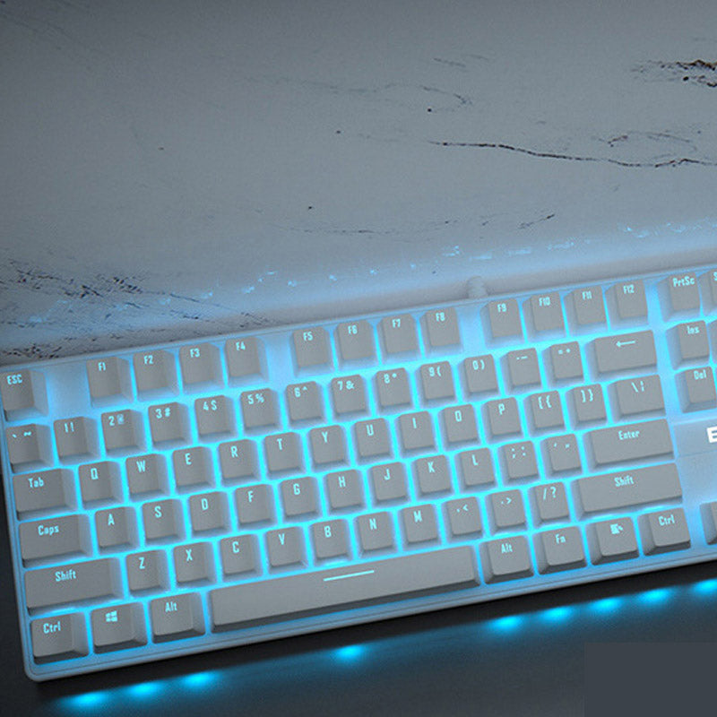 Pink Mechanical Keyboard | 104-Key Wired Gaming