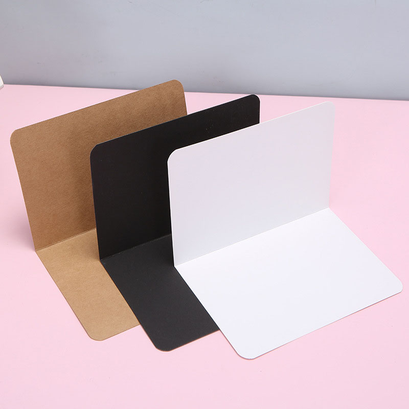 Kraft Cardstock Cards | Blank Greeting Cards DIY Natural Paper Set
