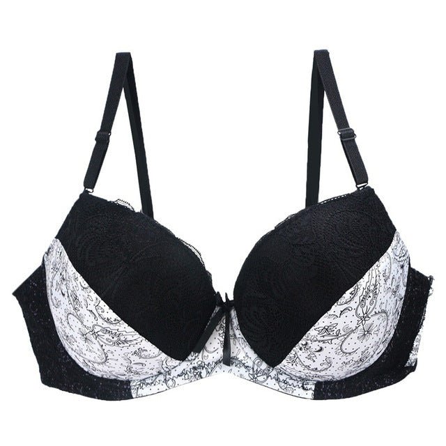 Plus Size Lace Push-Up Bra | Comfort and Perfect Support