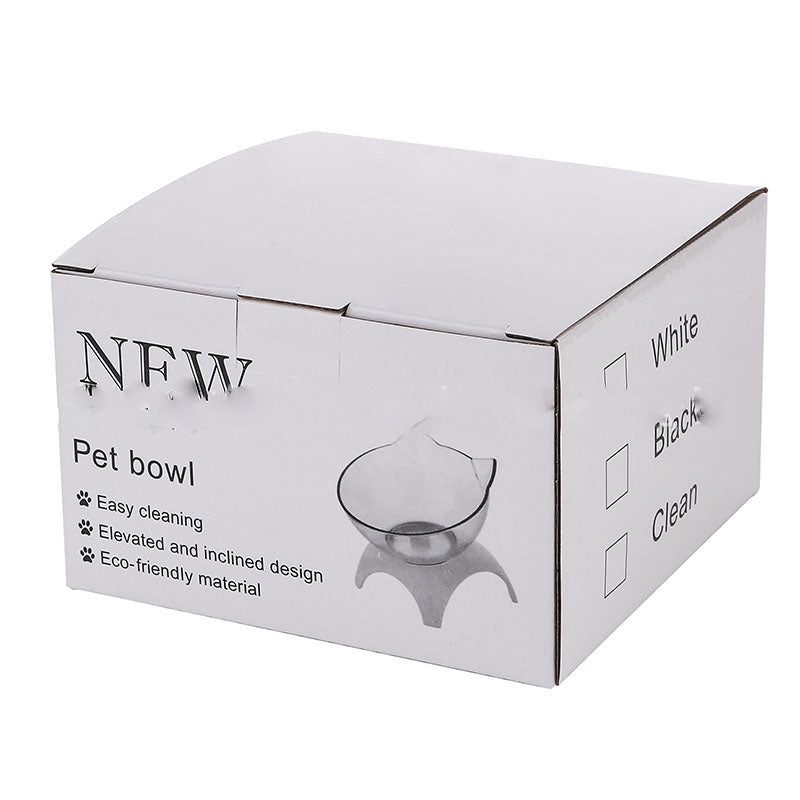 Double Bowl Dog Cat | Elevated Non-Slip Feeder Set