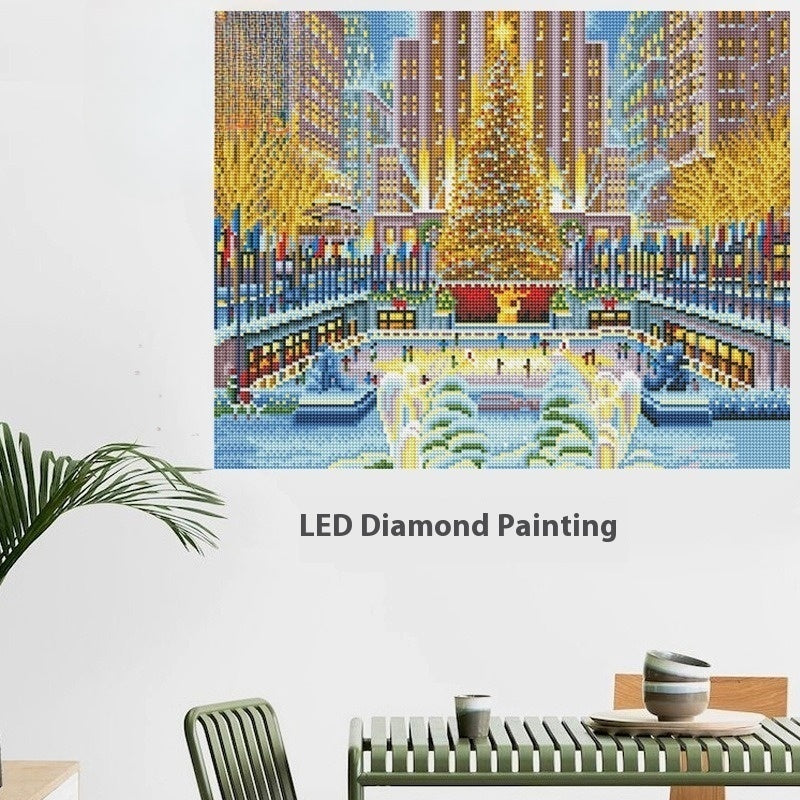 DIY Diamond Painting Set | Buy luminous picture with frame