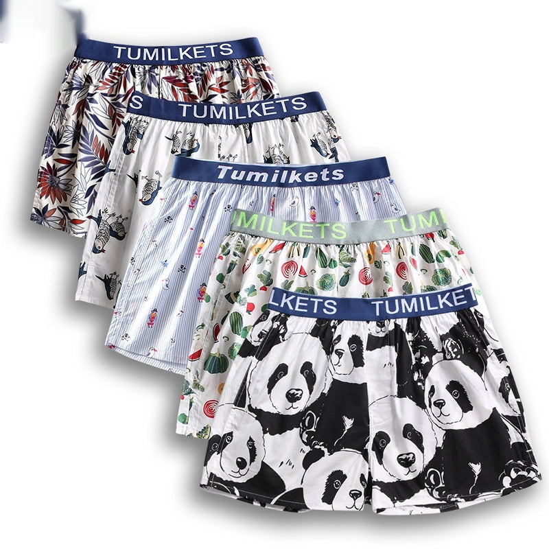 Men's Cotton Boxer Shorts | Print | Comfortable Homewear