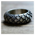 Retro Dominanter Drachenschuppenring – Punk-Tide-Ring