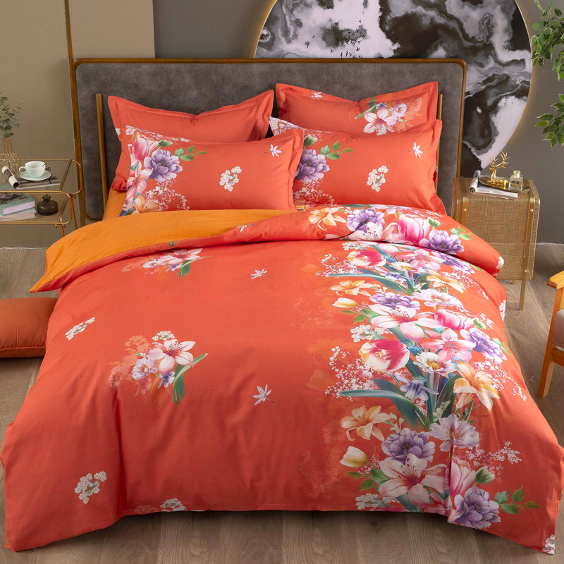 Winter Bedding Set Cotton Linen | warm soft breathable