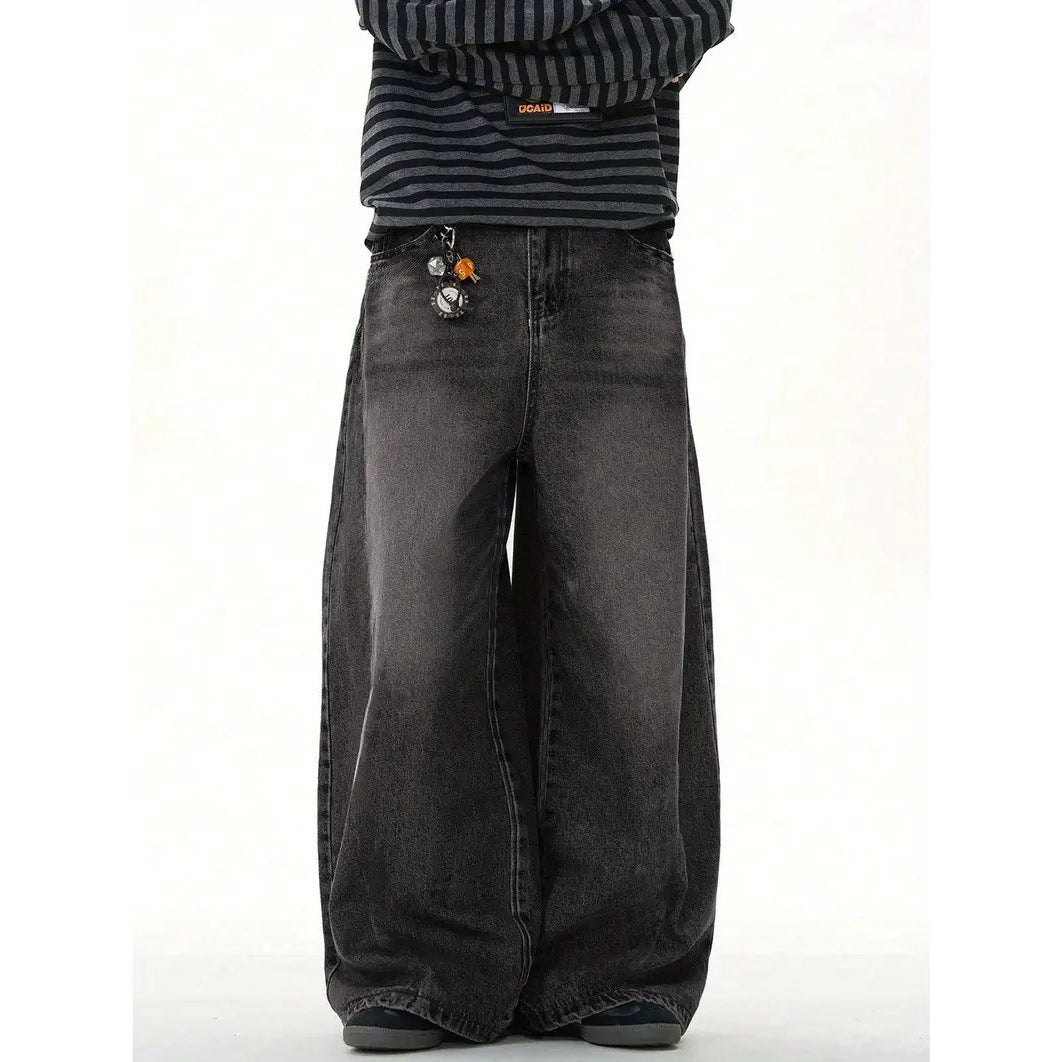 Men's Wide Leg Pants Premium – High Street Relaxed Fit Pants