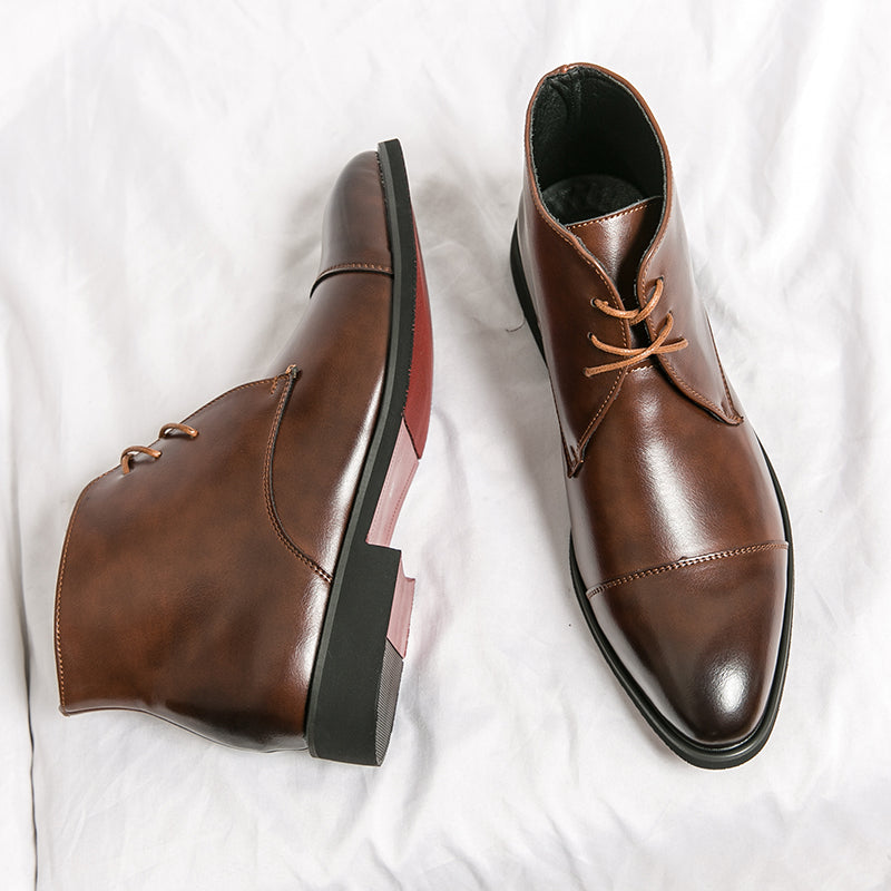 Men's Business Shoes English Elegant | Formal Leather Shoes