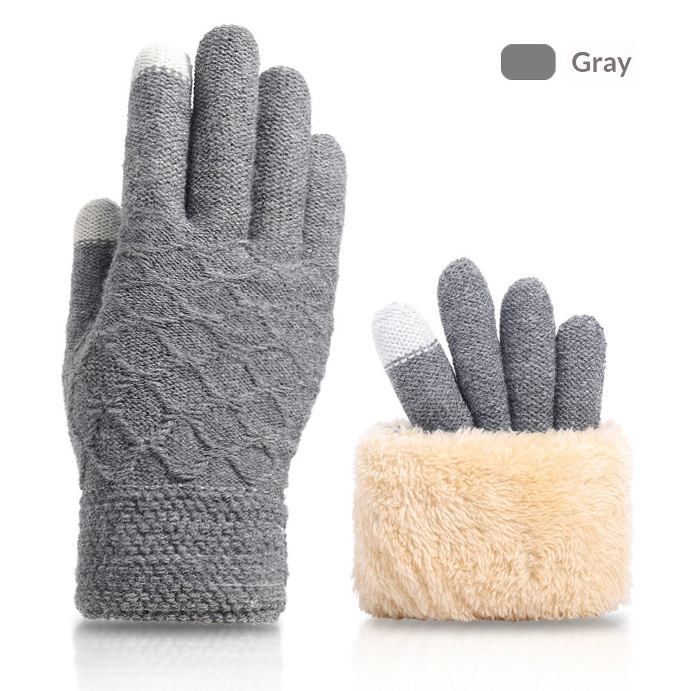 Men's Touchscreen Gloves Warm Fleece Winter Elegant