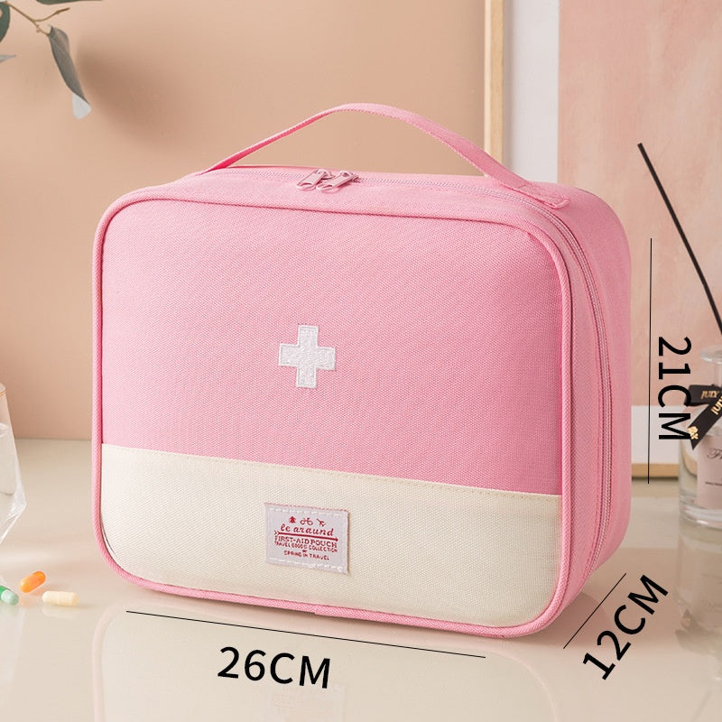First Aid Bag | Travel Medicine Organizer Oxford Fabric
