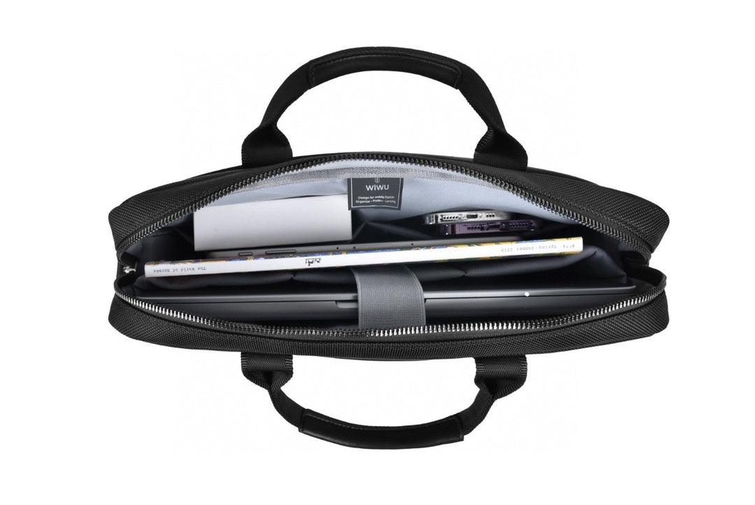 Men's Business Laptop Bag with Multiple Compartments – Large Organizer Bag