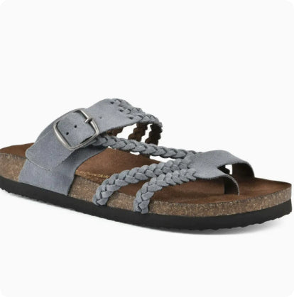 Women's Braided Strap Sandals | Flat Summer Shoes
