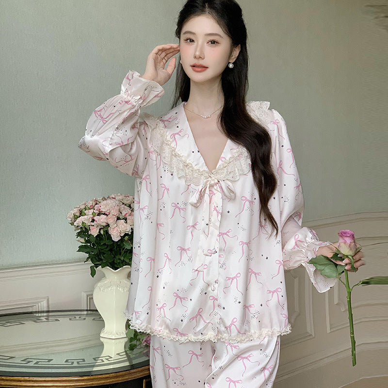 Women's Princess Pajama Set – Cute Autumn Loungewear