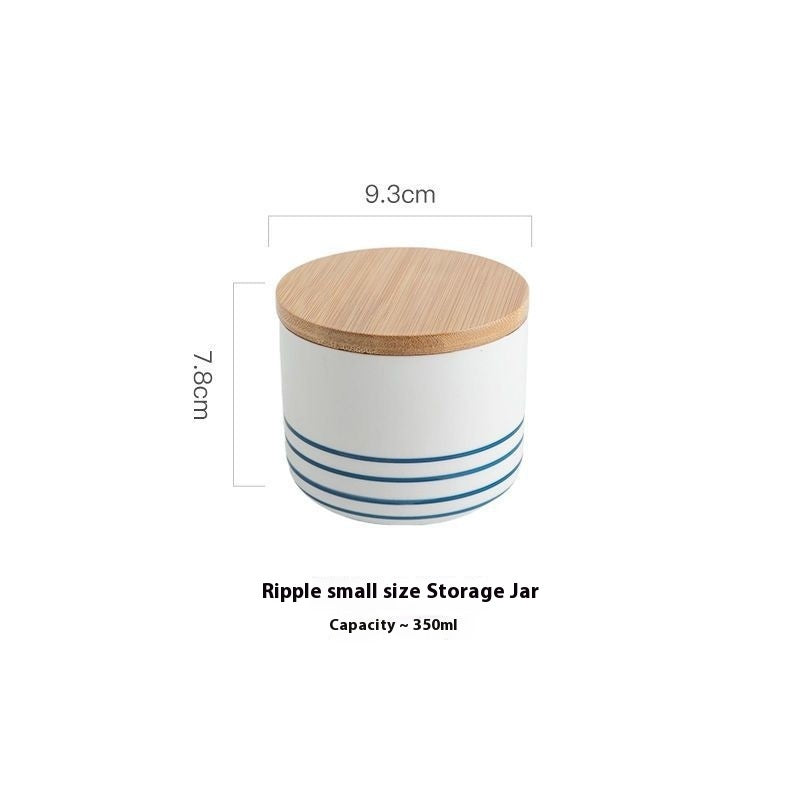 Airtight Ceramic Storage Jar | Muesli Storage | Kitchen Container