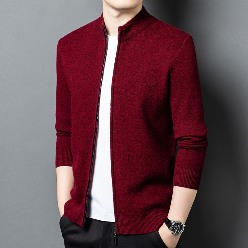Men's Cardigan Business Casual – Autumn Winter Comfort Jacket